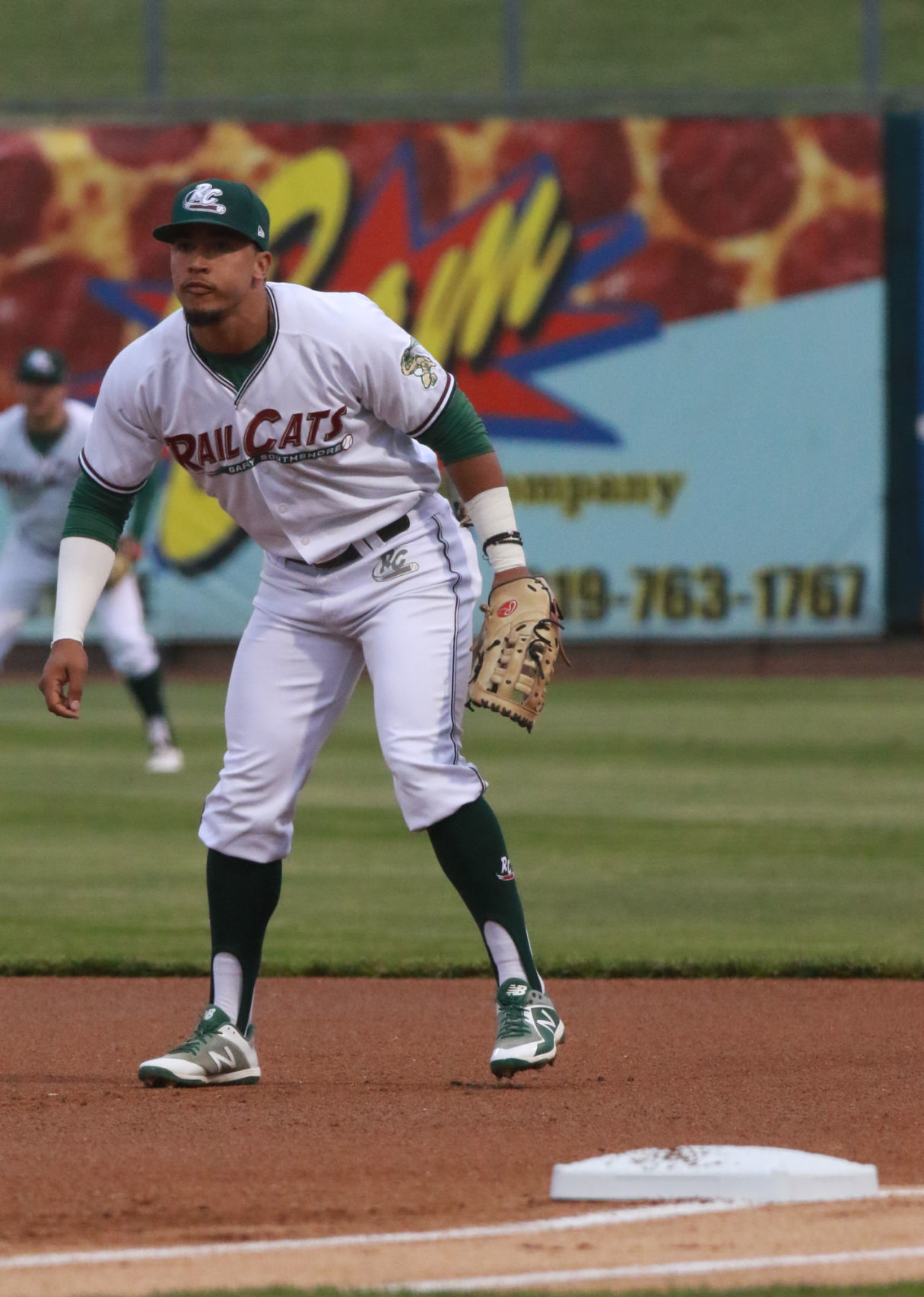 The RailCats' Randy Santiesteban